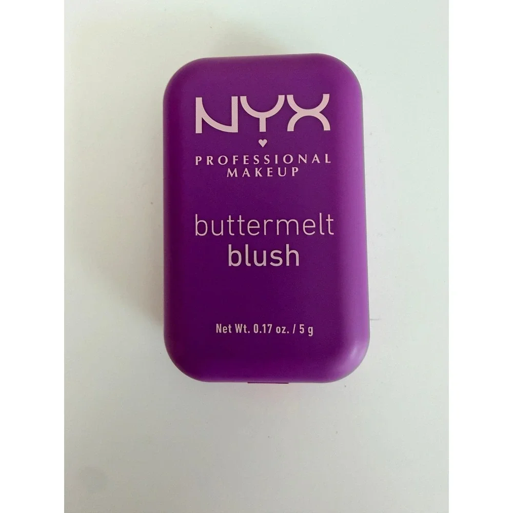NYX Buttermelt Blush Womens 0.17oz All The Butta Electric Fuchsia BMBL12 NWT